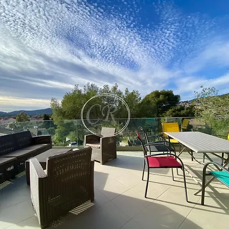 Le Loft Aux Mimosas - Les Mimosas - Piscine Apartman *